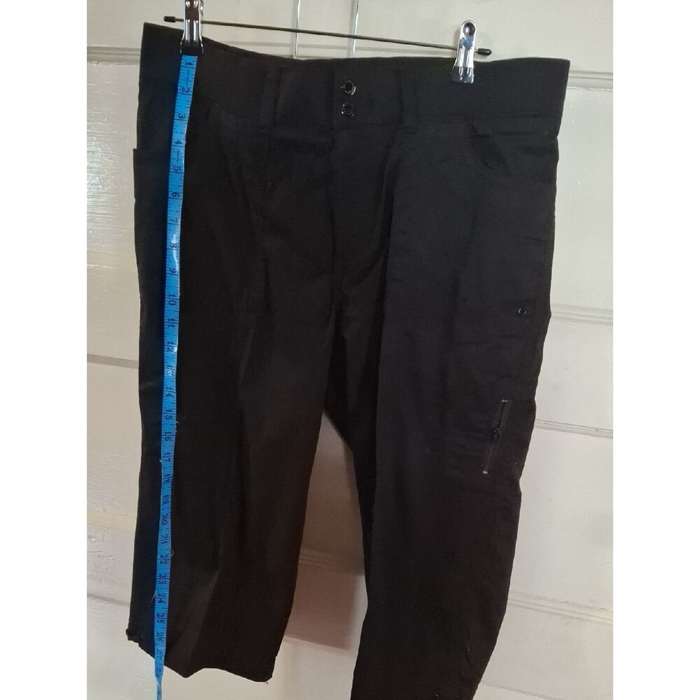 Lee Black Capris with Cargo Pockets (Mis389)
